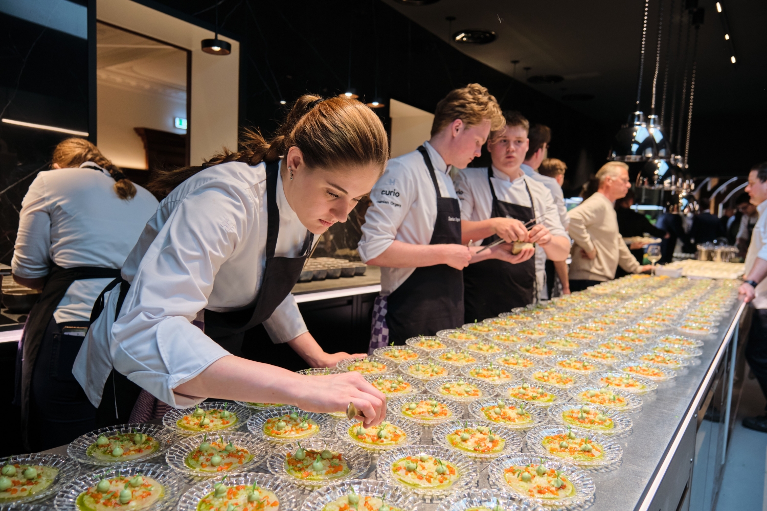 6 gangen walking dinner euro-toques nederland jaarevent 2024